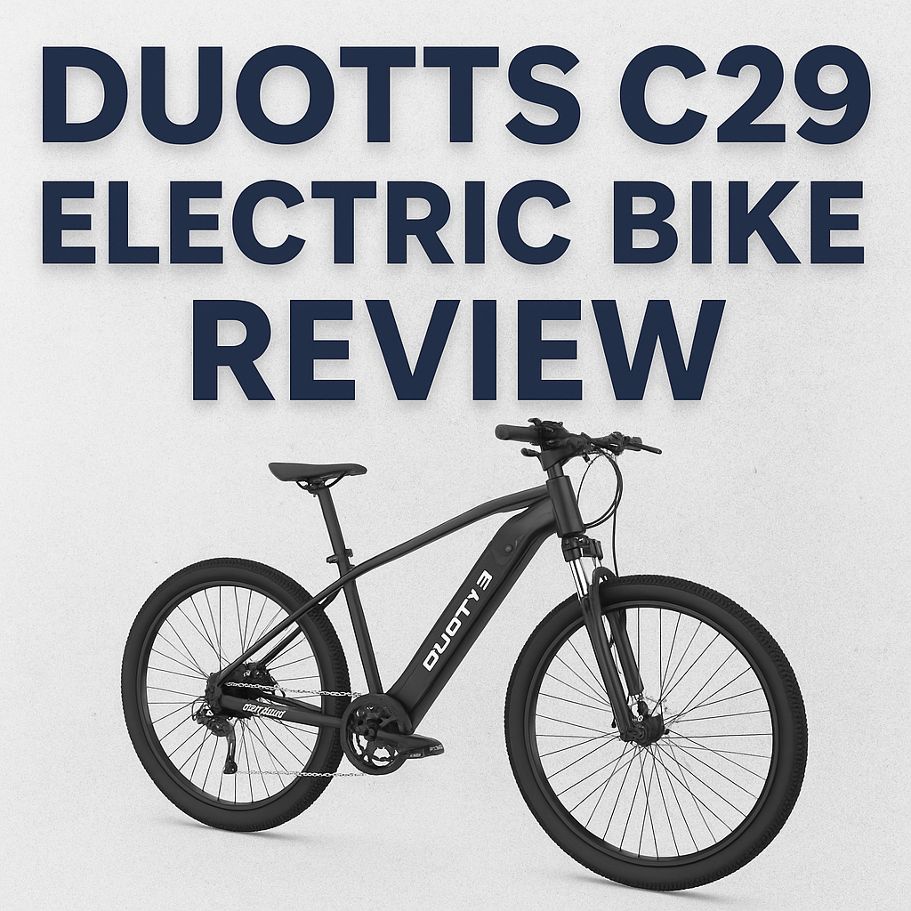 Duotts C29 Electric Bike Review – Power, Performance & Style for Urban and Trail Riding