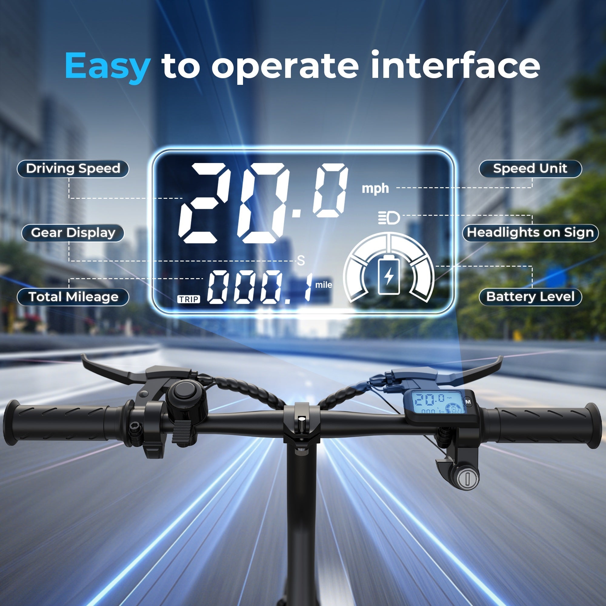 Varun C14-1 Mini Electric Bike 36V 7.8Ah 20MPH 14 Inch E-Bike 5