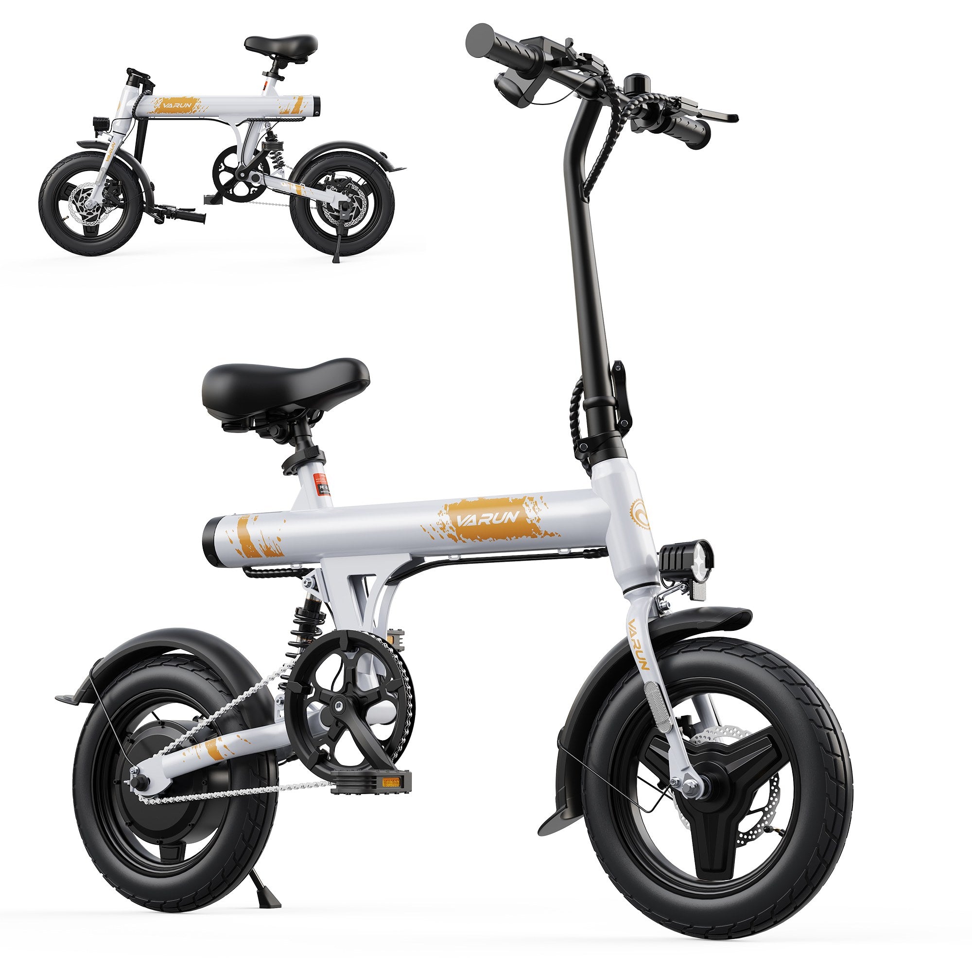 Varun C14-1 Mini Electric Bike 36V 7.8Ah 20MPH 14 Inch E-Bike 2