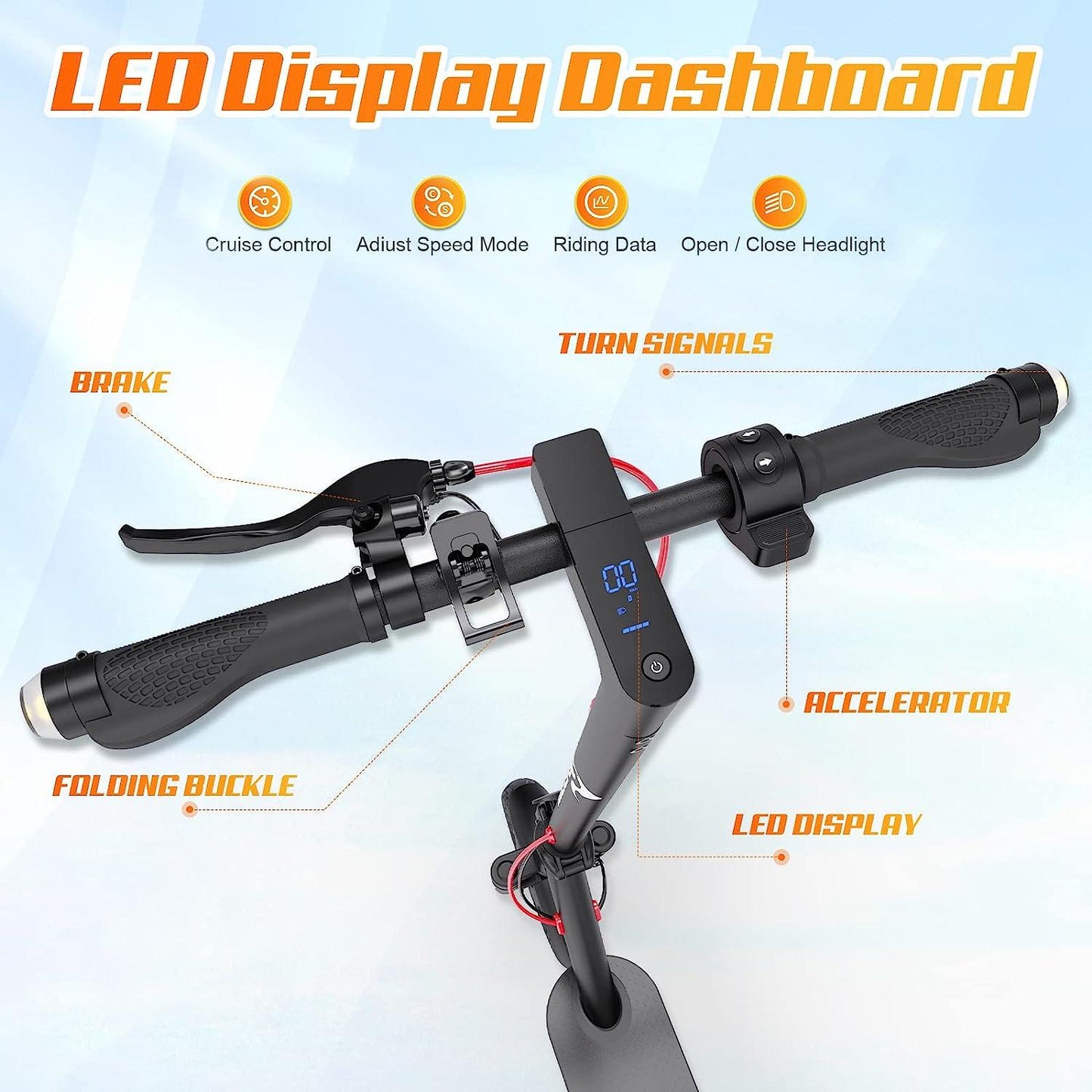 Evercross EV10K Pro 500W Electric Scooter