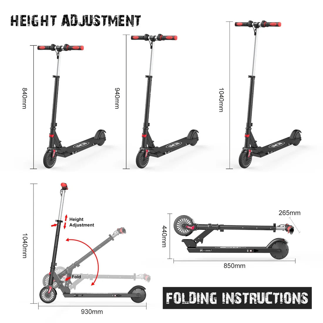 RCB R15 250W Kids Electric Scooter