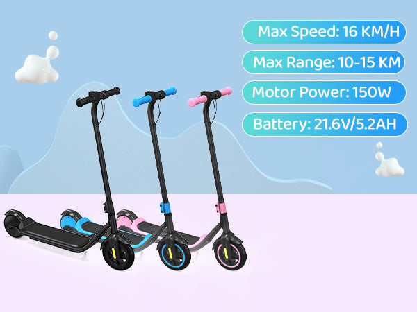 Evercross E6 150W Kids Electric Scooter
