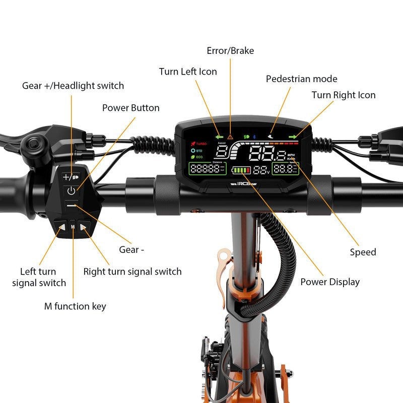 RCB D7 Pro 500W Electric Scooter