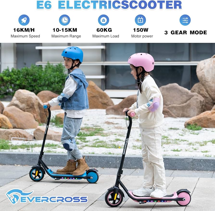 Evercross E6 150W Kids Electric Scooter