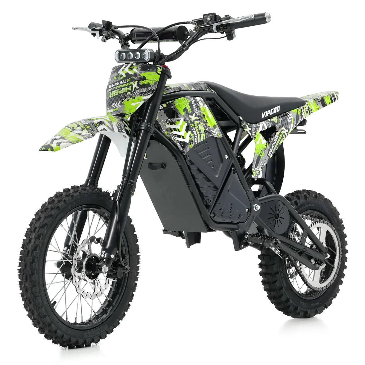 VIPCOO H3 Electric Dirt Bike - Full Suspension - 63KM/H 3