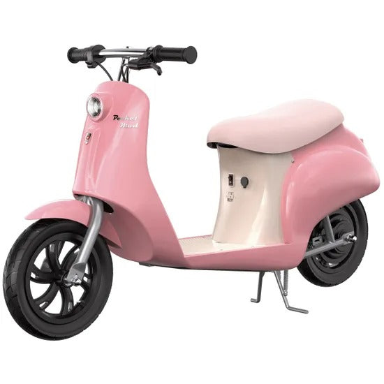 capri elektrofahrrad Razor Pink Pocket Mod Capri Scooter Ride On