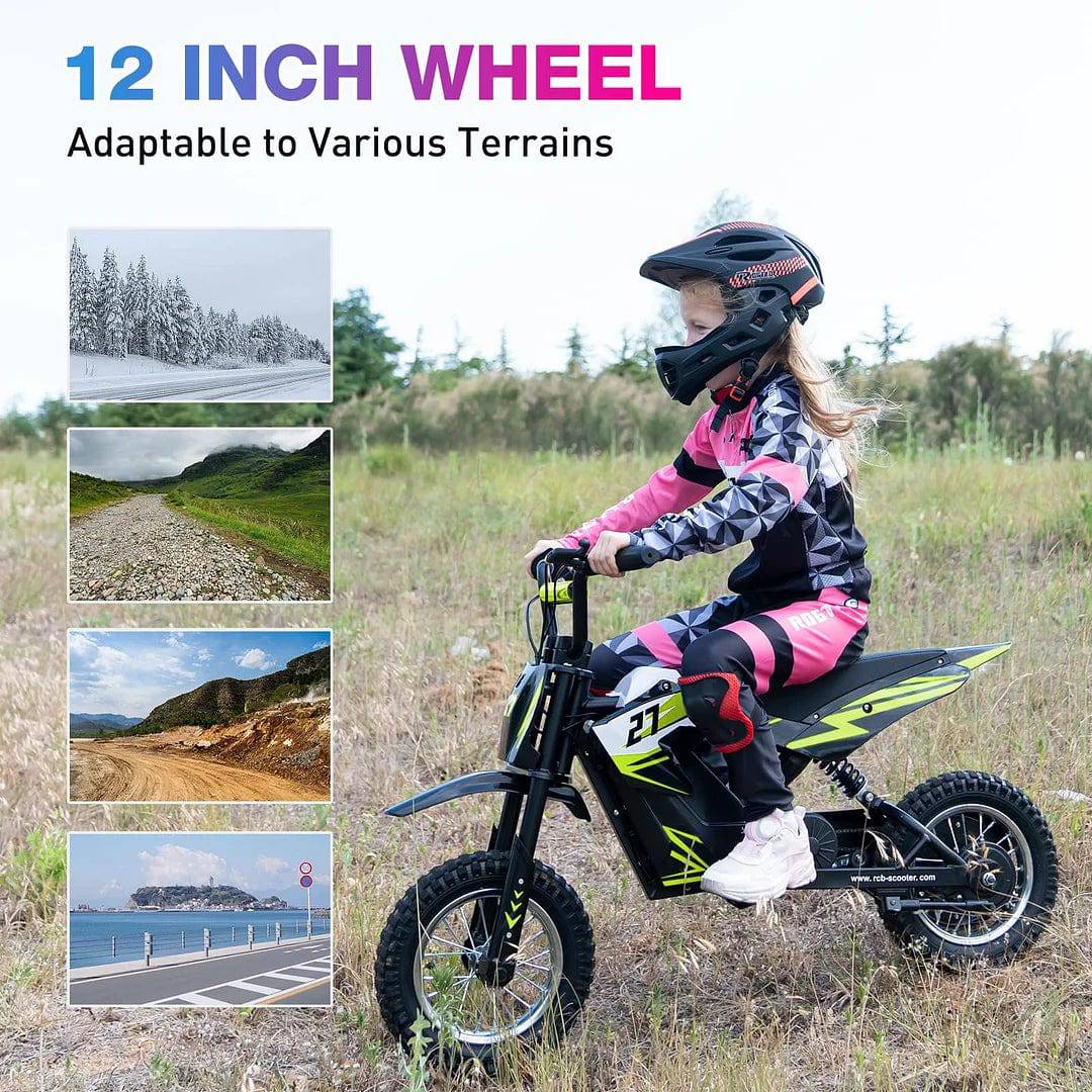 RCB R9X 300W Kids Electric Dirt Bike