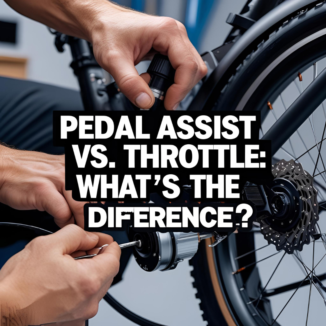 Pedal Assist vs. Throttle: What’s the Difference?