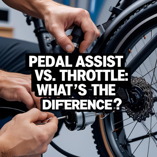 Pedal Assist vs. Throttle: What’s the Difference?