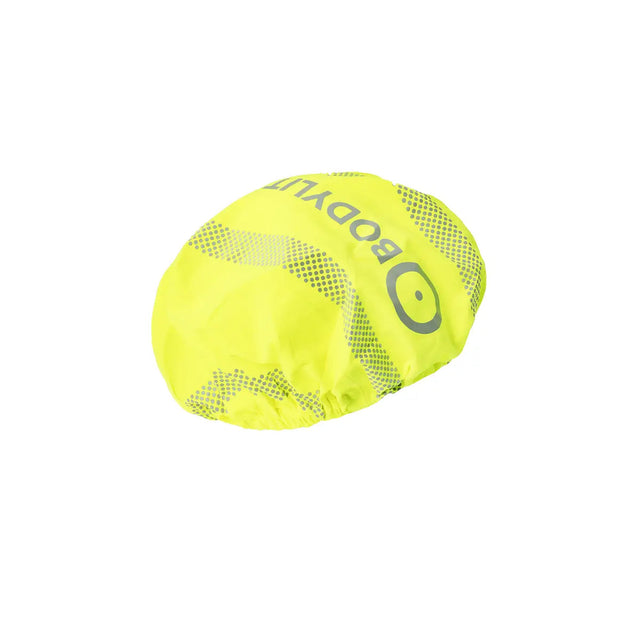 Bodylite neon yellow waterproof reflective bicycle helmet rain cover