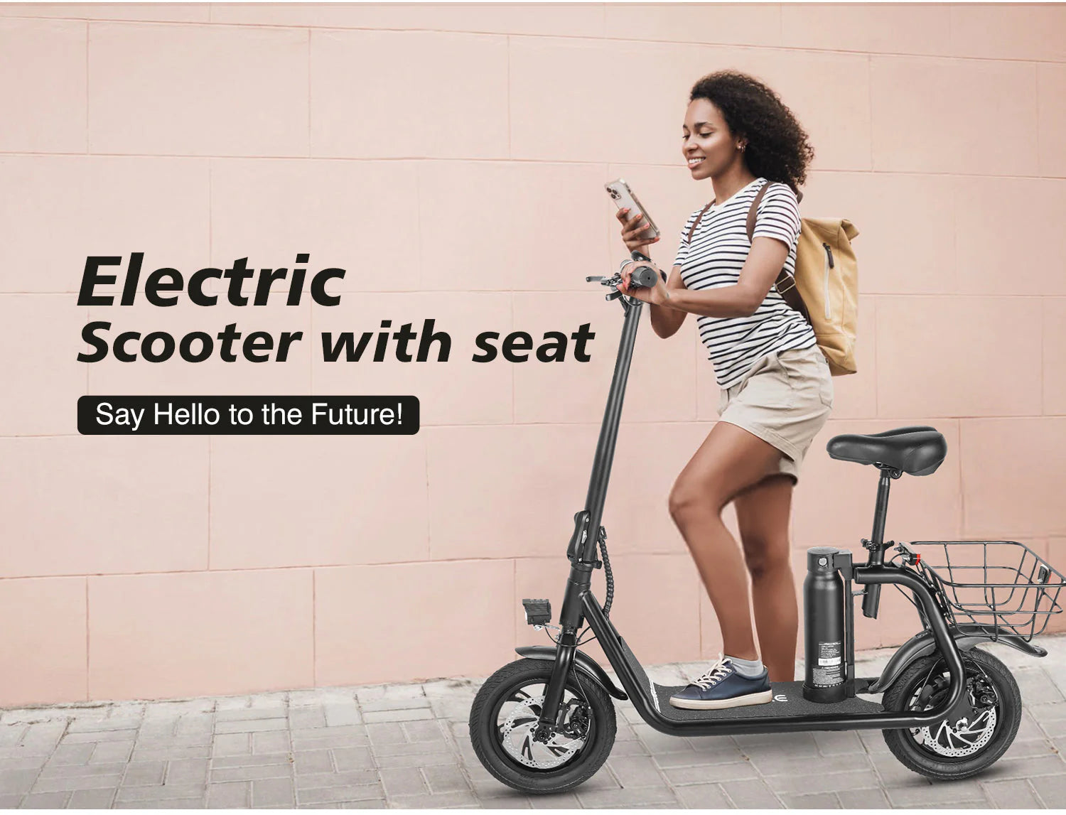 Samebike SM-C01 Electric Scooter 350W 36V 10.4AH 14
