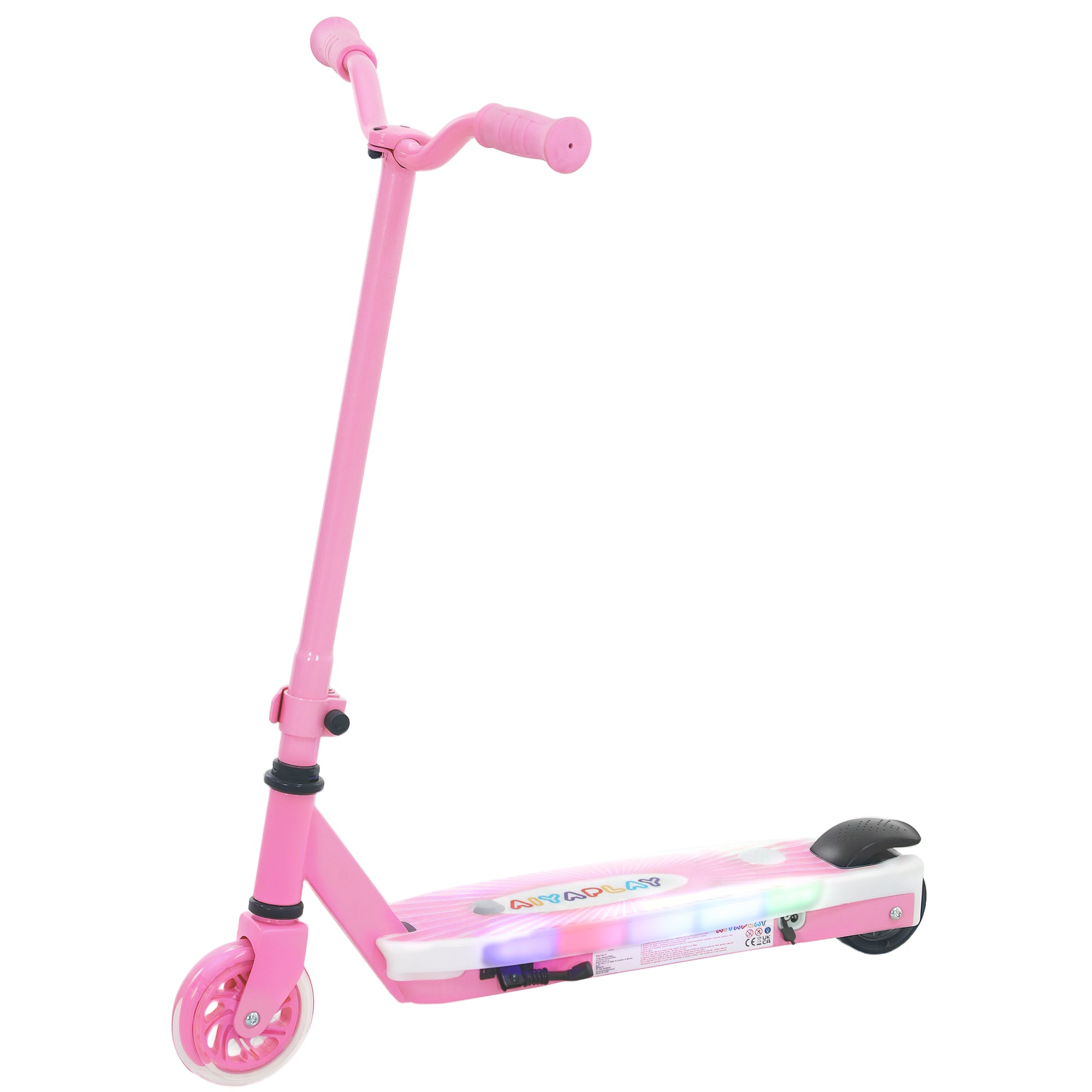 AIYAPLAY Kids Electric Scooter 4-7 - Pink