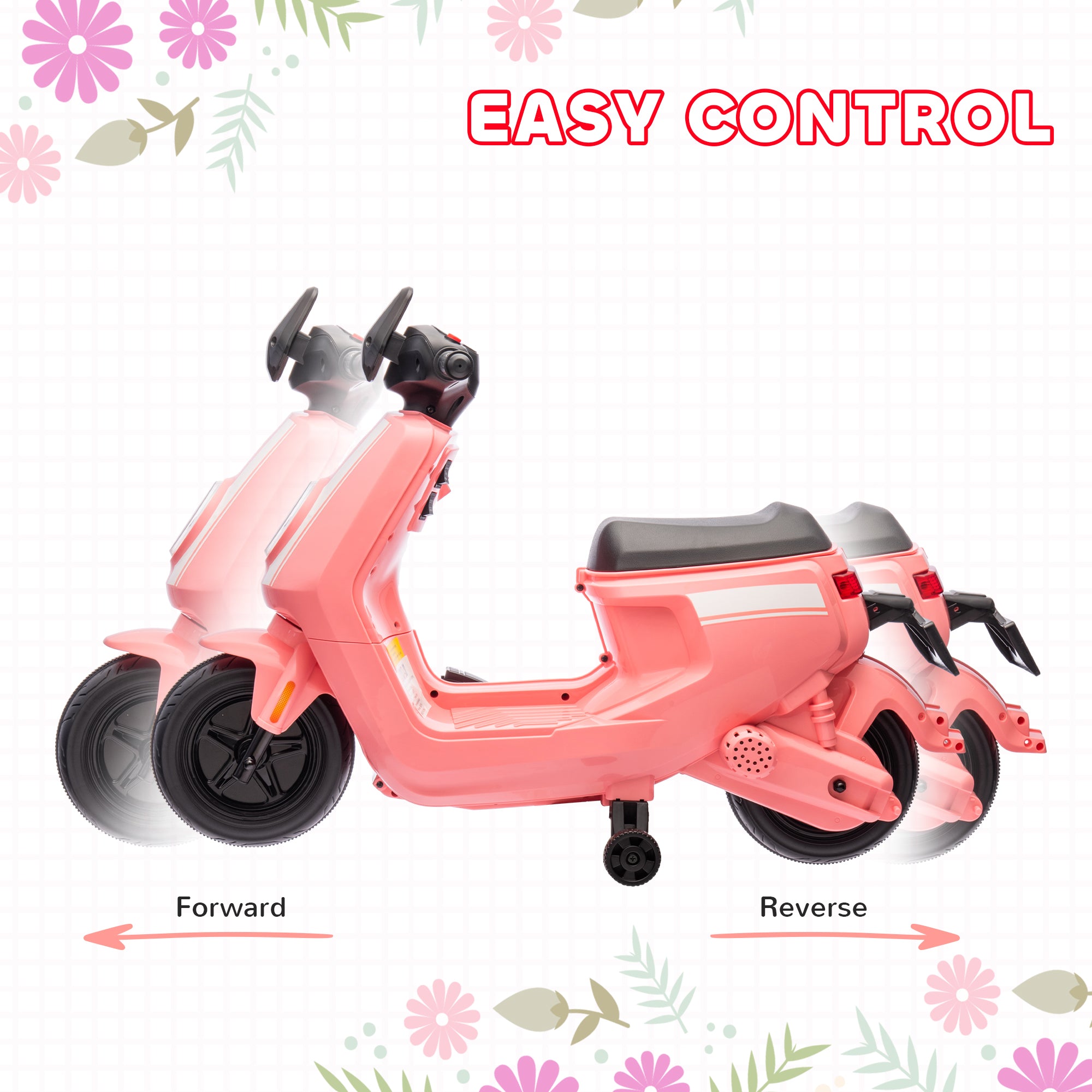 AIYAPLAY 6V Toddler Electric Motorbike