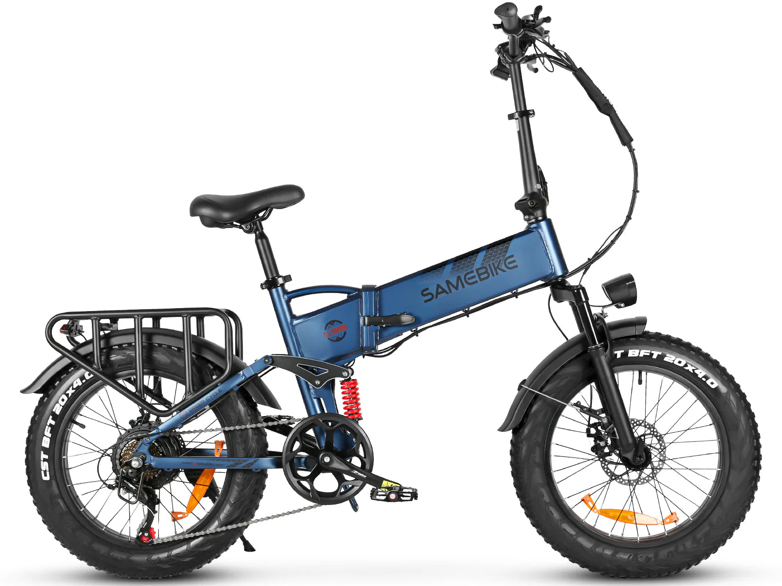 Samebike RS-A02 Fat Tire Electric Bike 250W 48V 15Ah 4