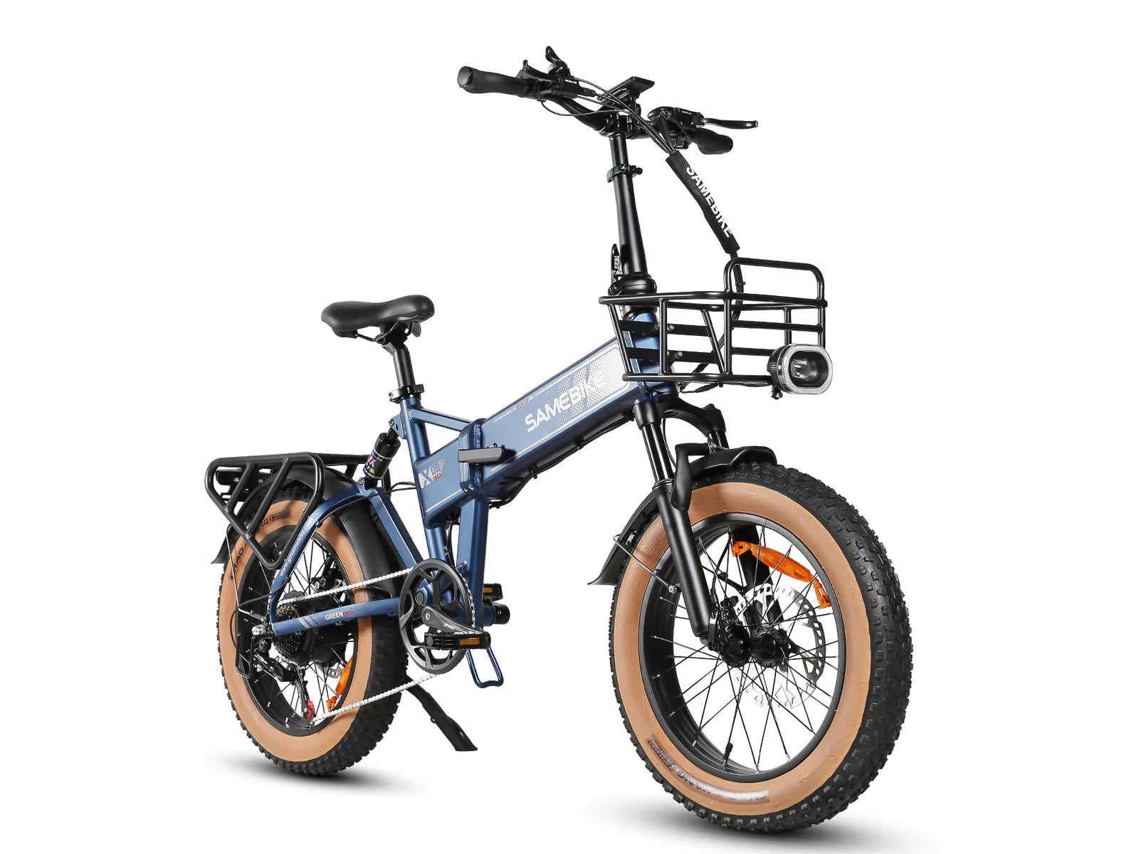 Samebike XWLX09-II Folding Electric Bike 250W 48V 15Ah 4