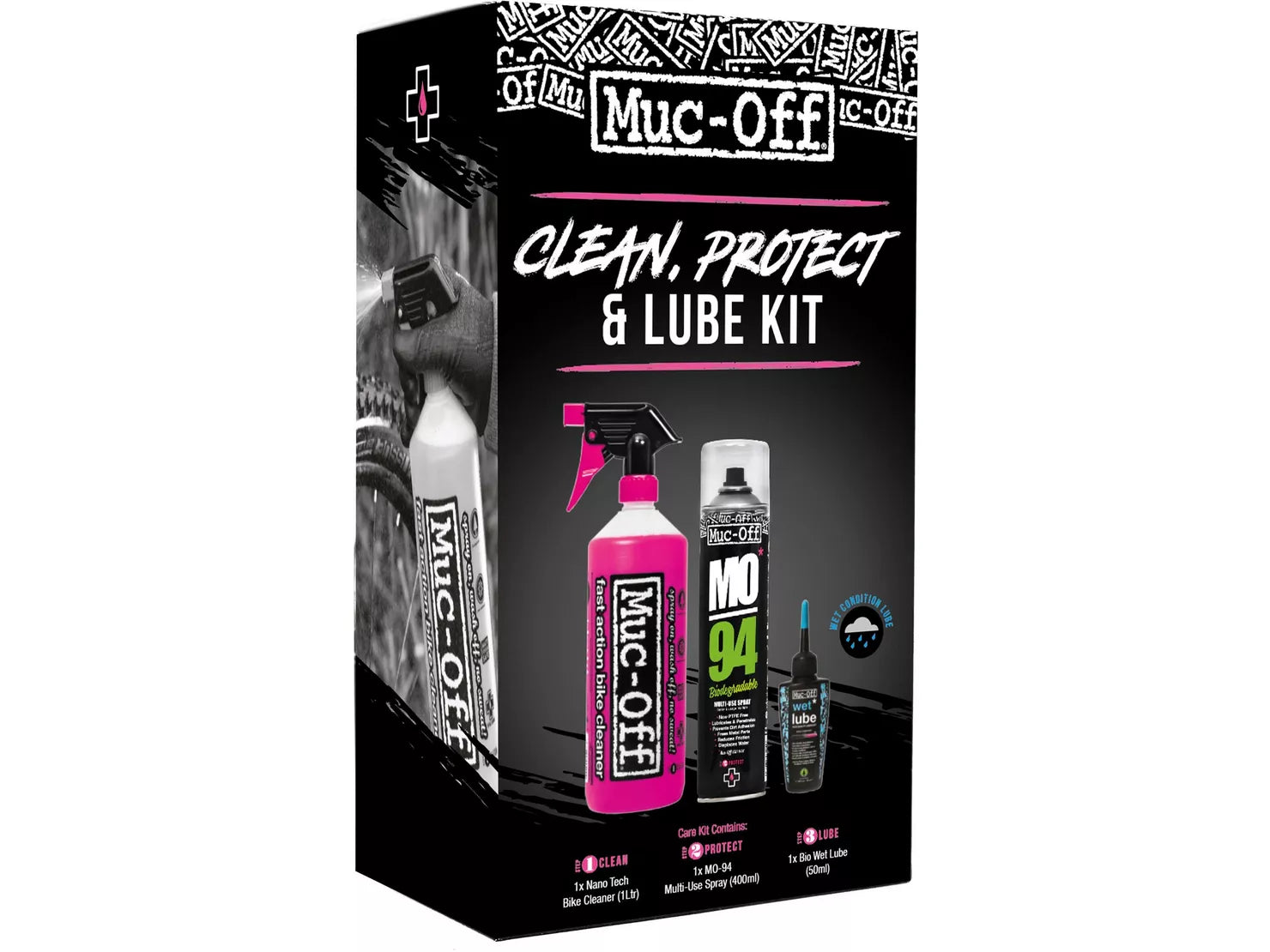 Muc-Off Clean, Protect & Lube Kit 1