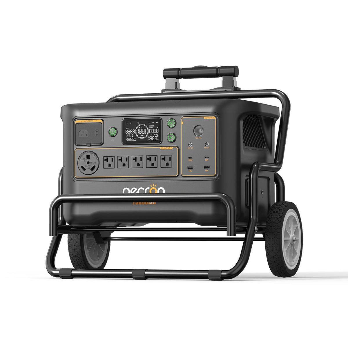 PECRON F3000LFP Portable Power Station - 3072Wh / 3600W - official image 4