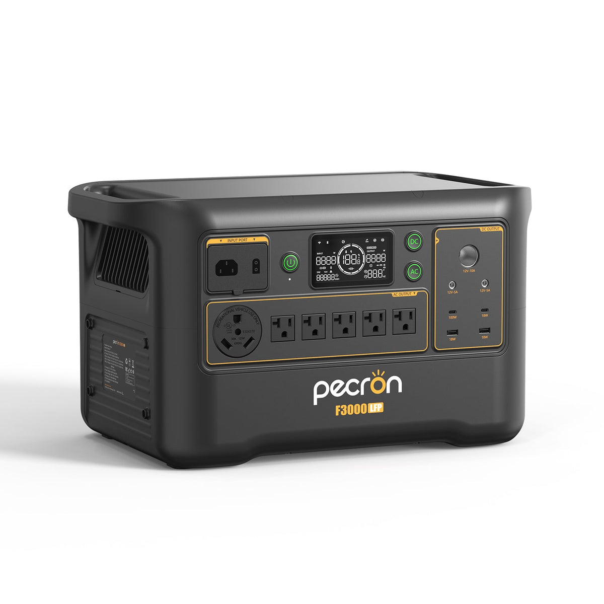 PECRON F3000LFP Portable Power Station - 3072Wh / 3600W - official image 2