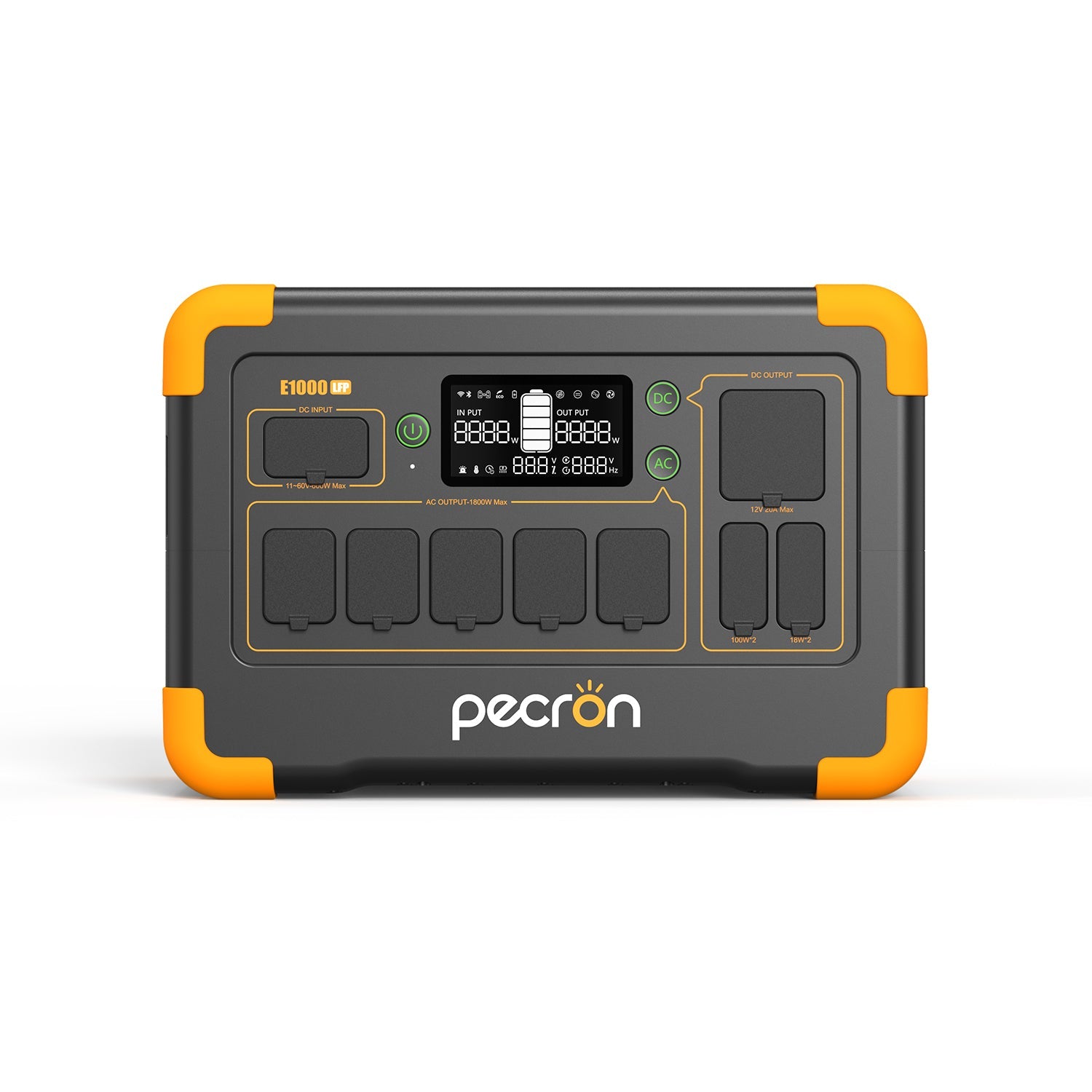 PECRON E1000LFP Portable Power Station - 1024Wh / 1800W - official image 2