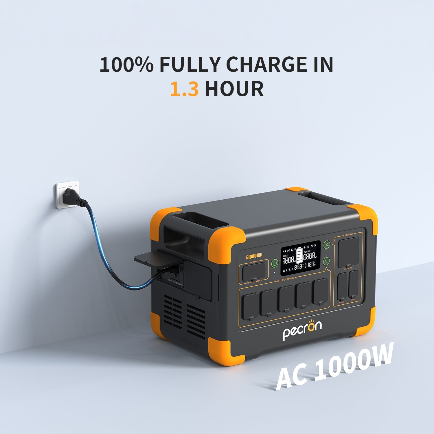PECRON E1000LFP Portable Power Station - 1024Wh / 1800W - official image 3