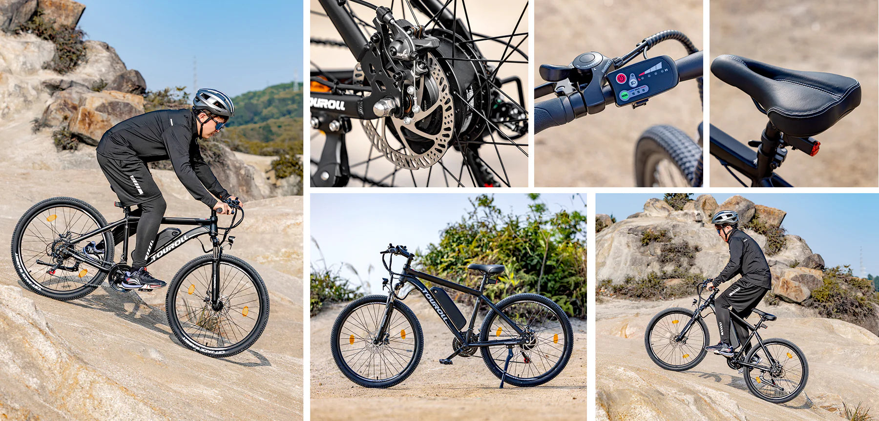 Touroll U1 Electric Bike 250W 36V 13AH 14