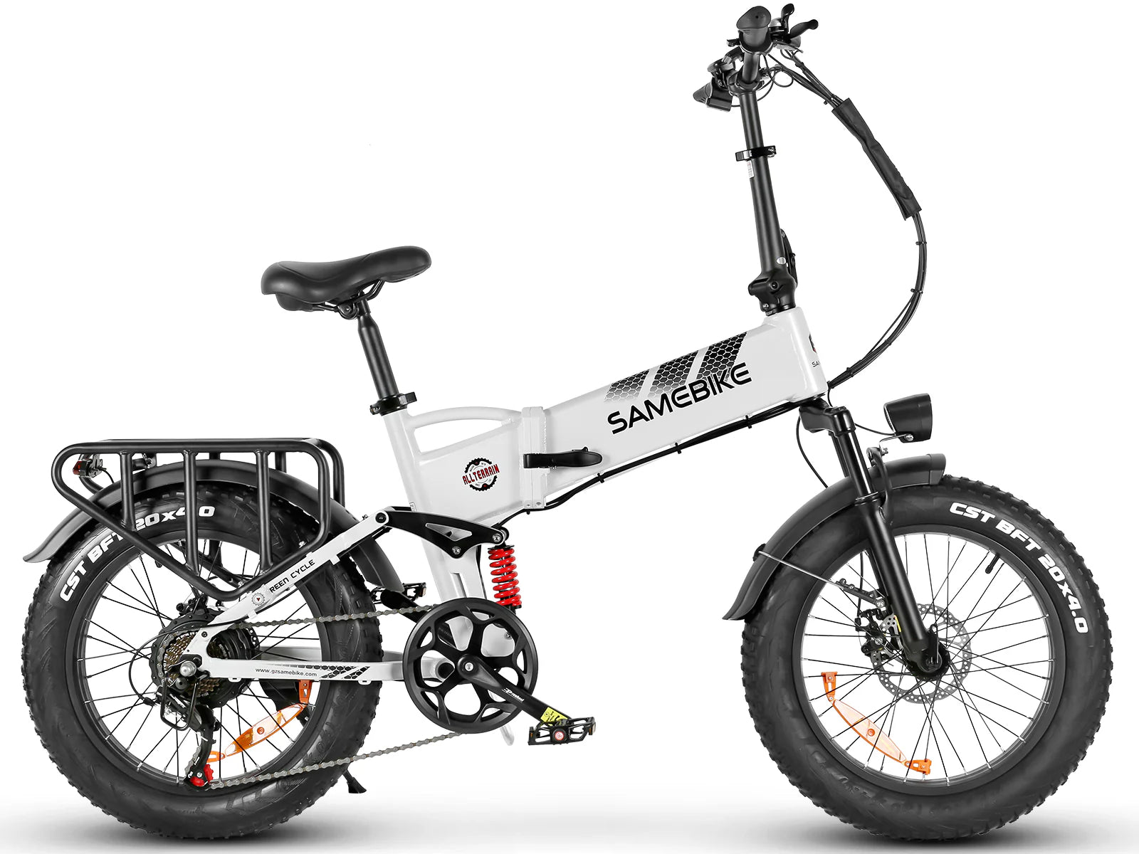 Samebike RS-A02 Fat Tire Electric Bike 250W 48V 15Ah 7