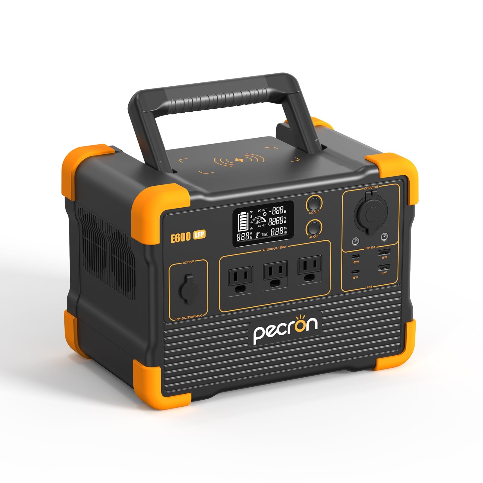 PECRON E600LFP Portable Power Station - 614Wh / 1200W - official image 3
