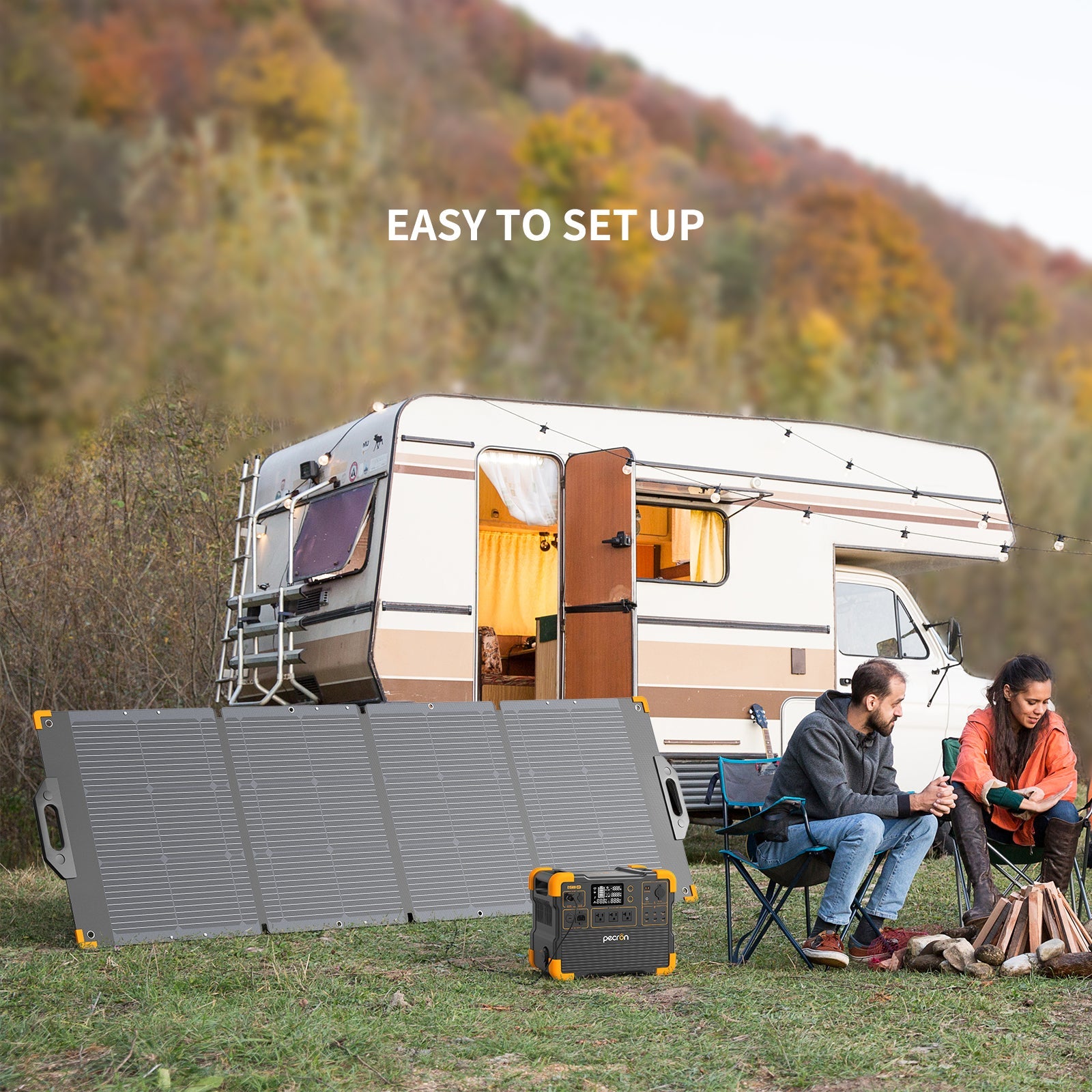 PECRON PV200 200W Portable Solar Panel - IP67 - official image 8