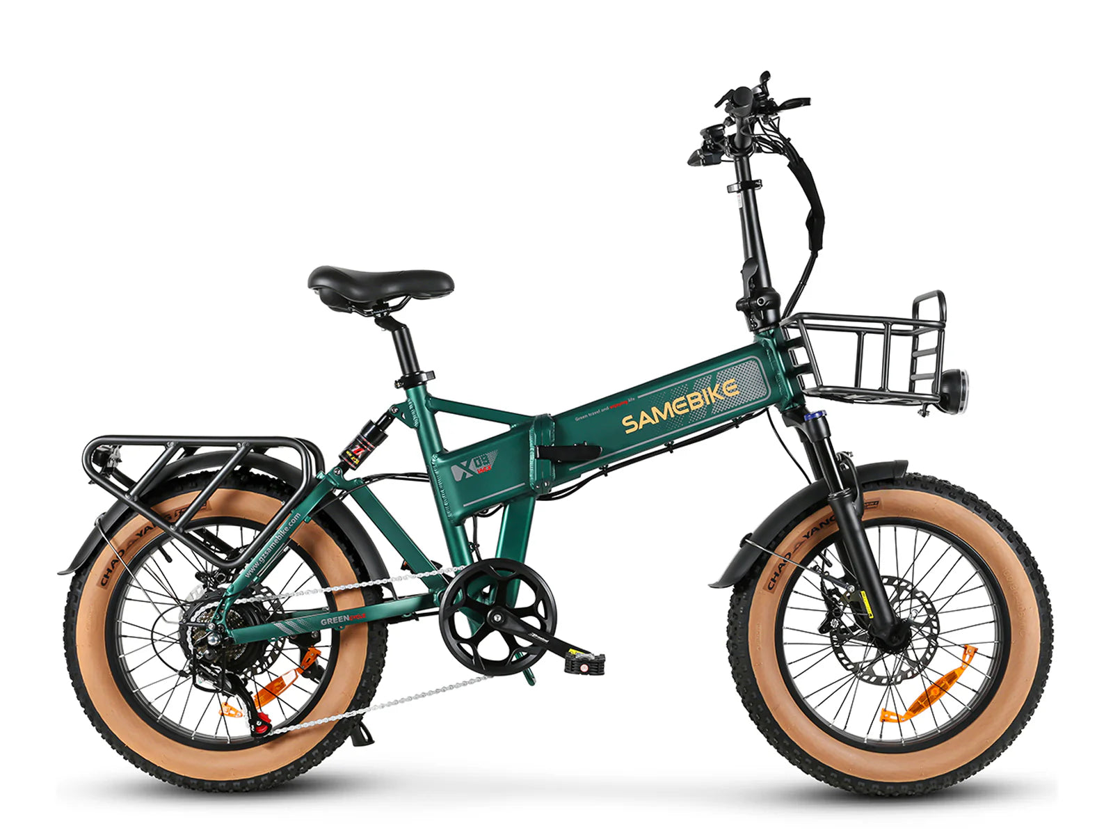 Samebike XWLX09-II Folding Electric Bike 250W 48V 15Ah 5