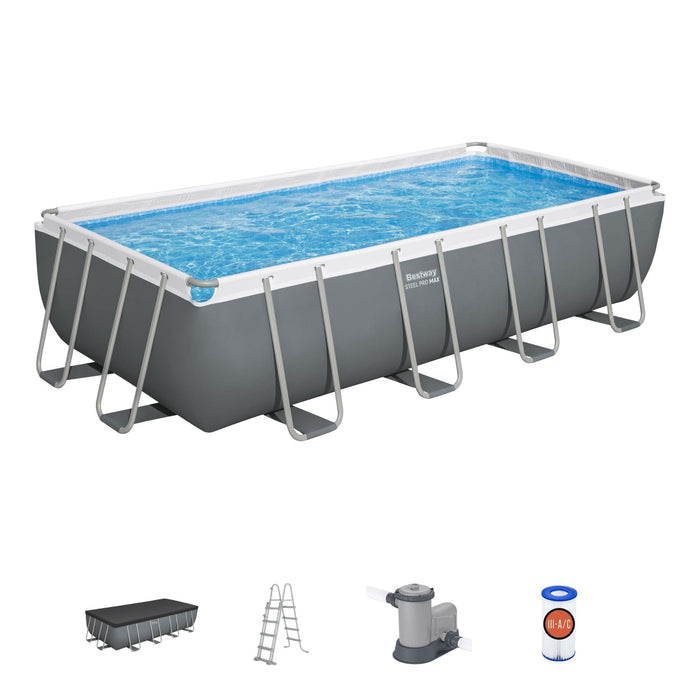 Bestway Steel Pro MAX 18' x 9' x 48" Pool Set above ground pool