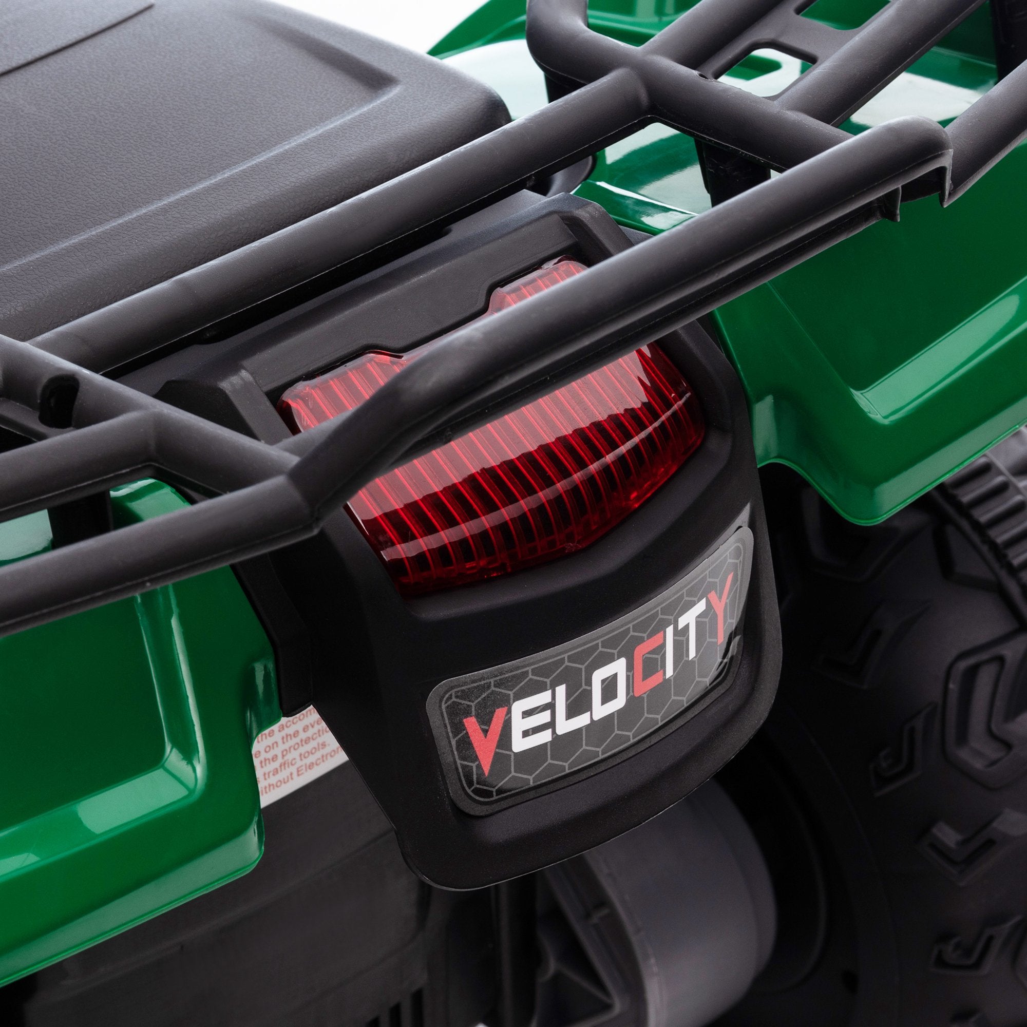 HOMCOM 12V Kids Electric Quad Bike - Green