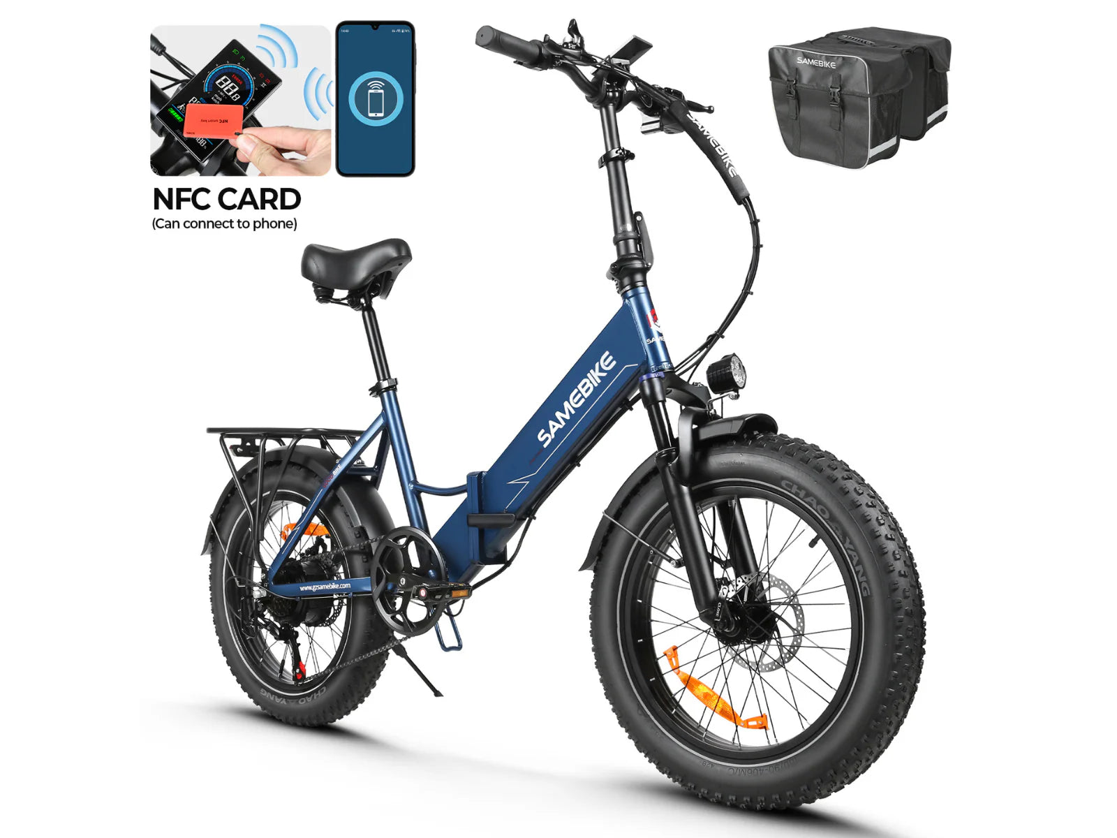 Samebike LOTDM200 Fat Tyre Electric Bike 9