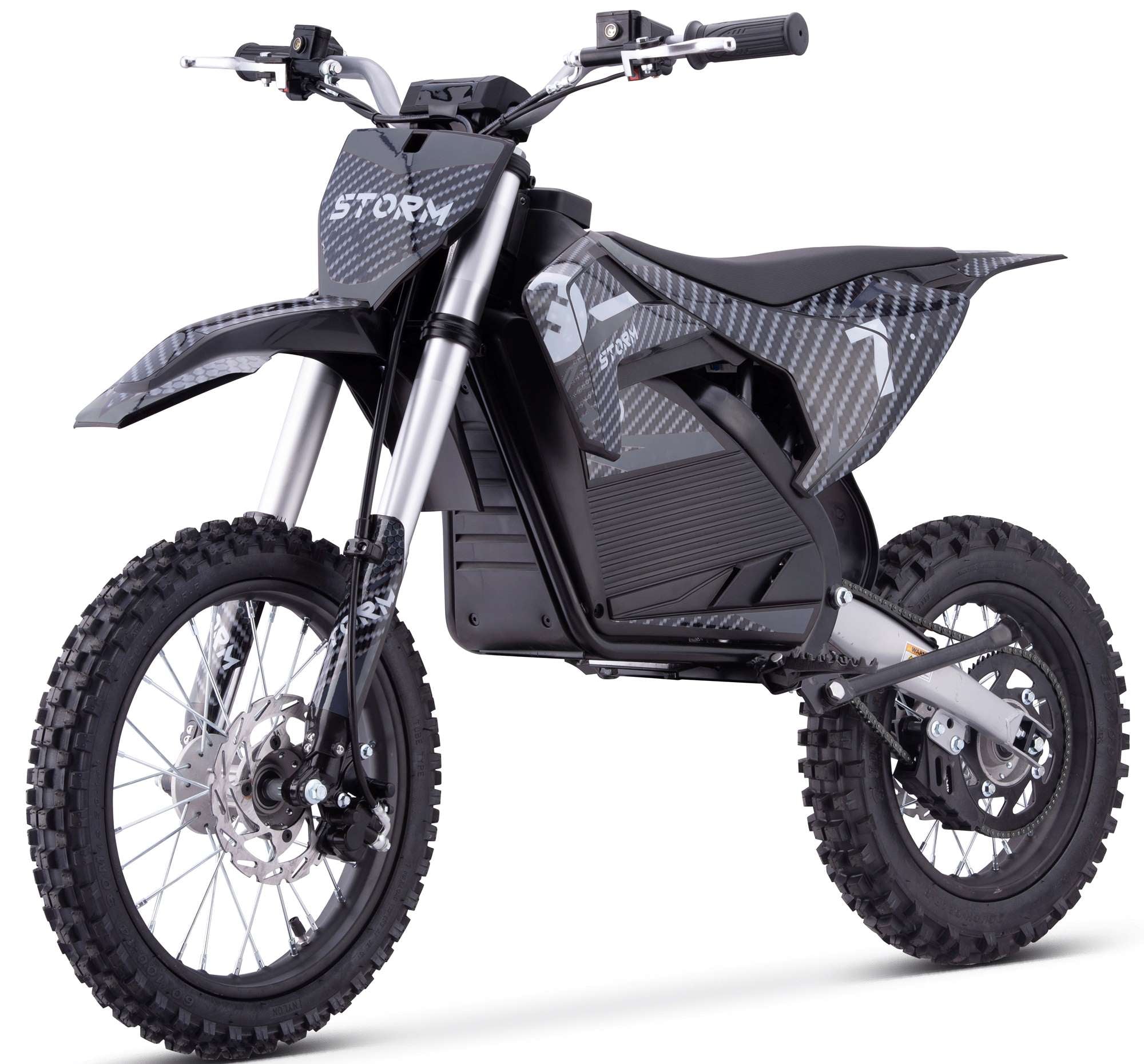 Storm 2000W Electric Dirt Bike - Grey