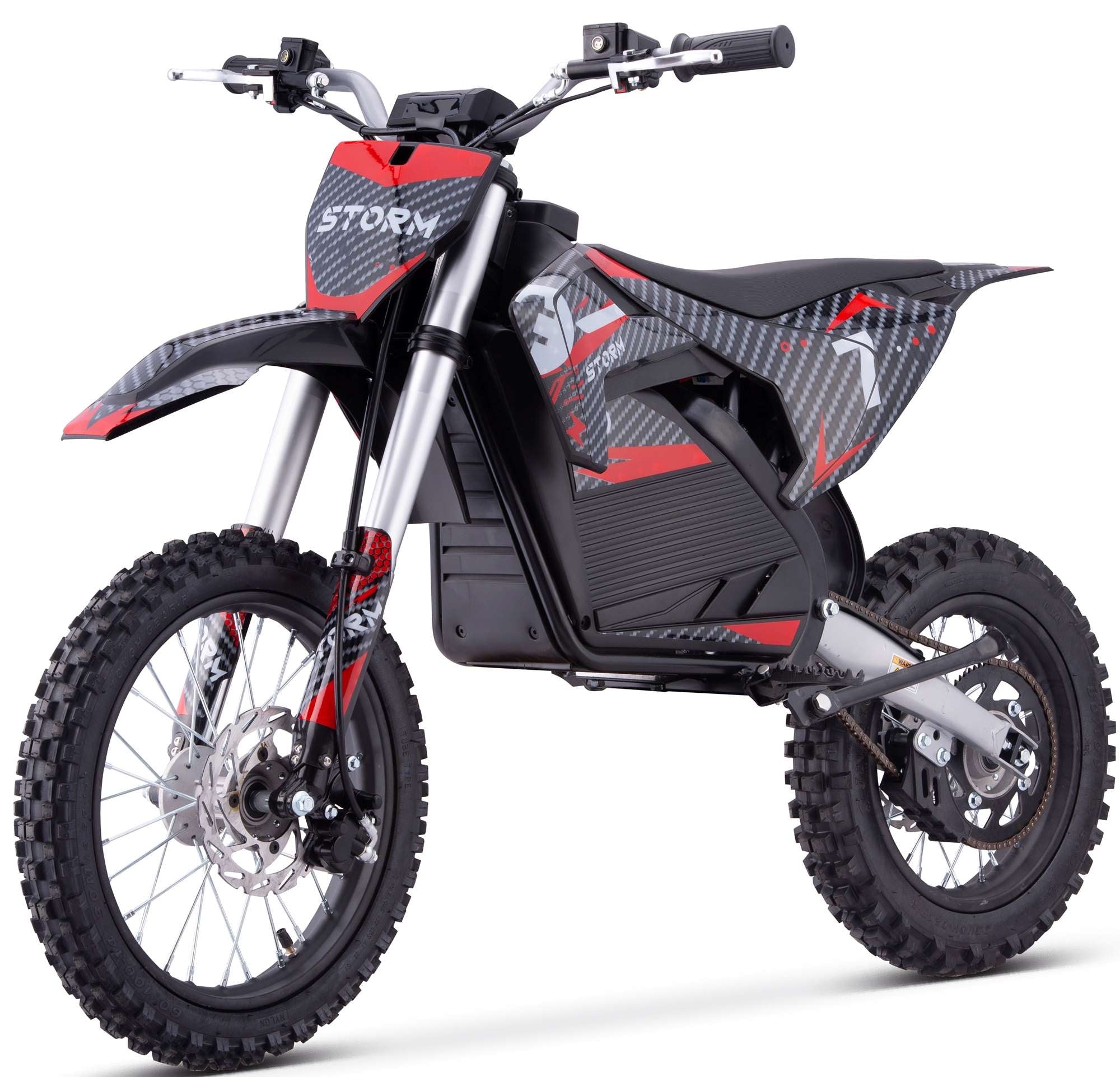 Storm 2000W Electric Dirt Bike - Red