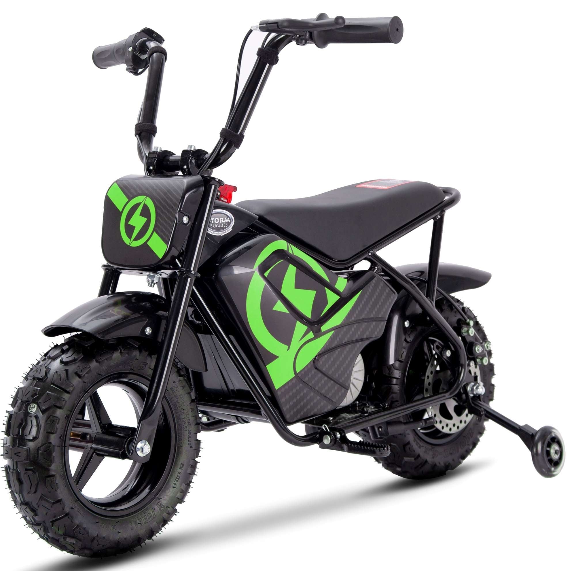 Storm 250W Electric Monkey Bike - Green