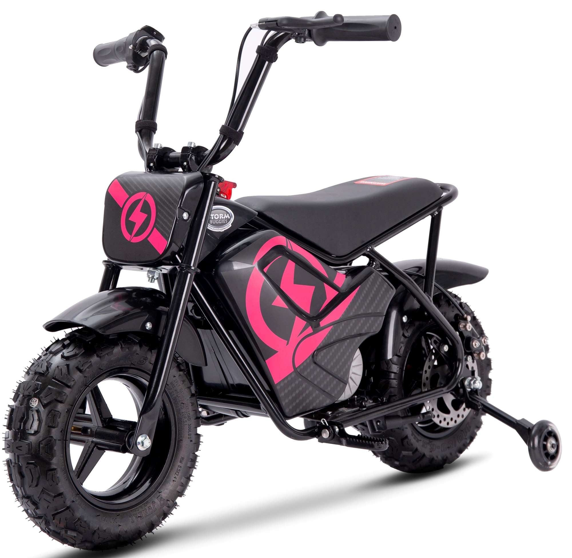 Storm 250W Electric Monkey Bike - Pink