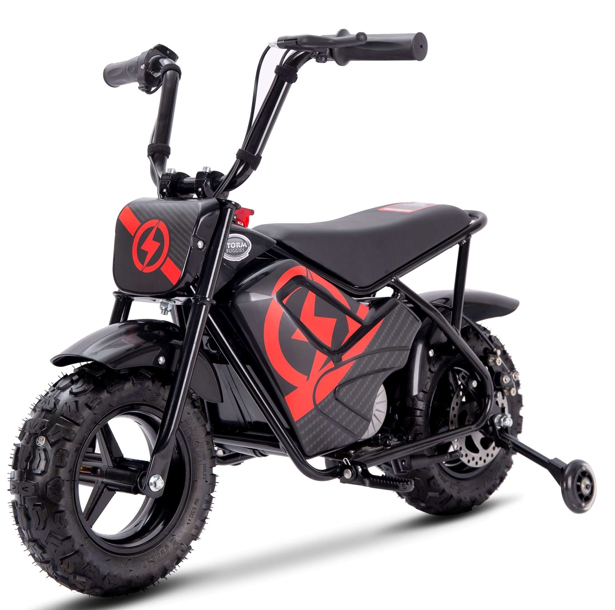 Storm 250W Electric Monkey Bike - Red