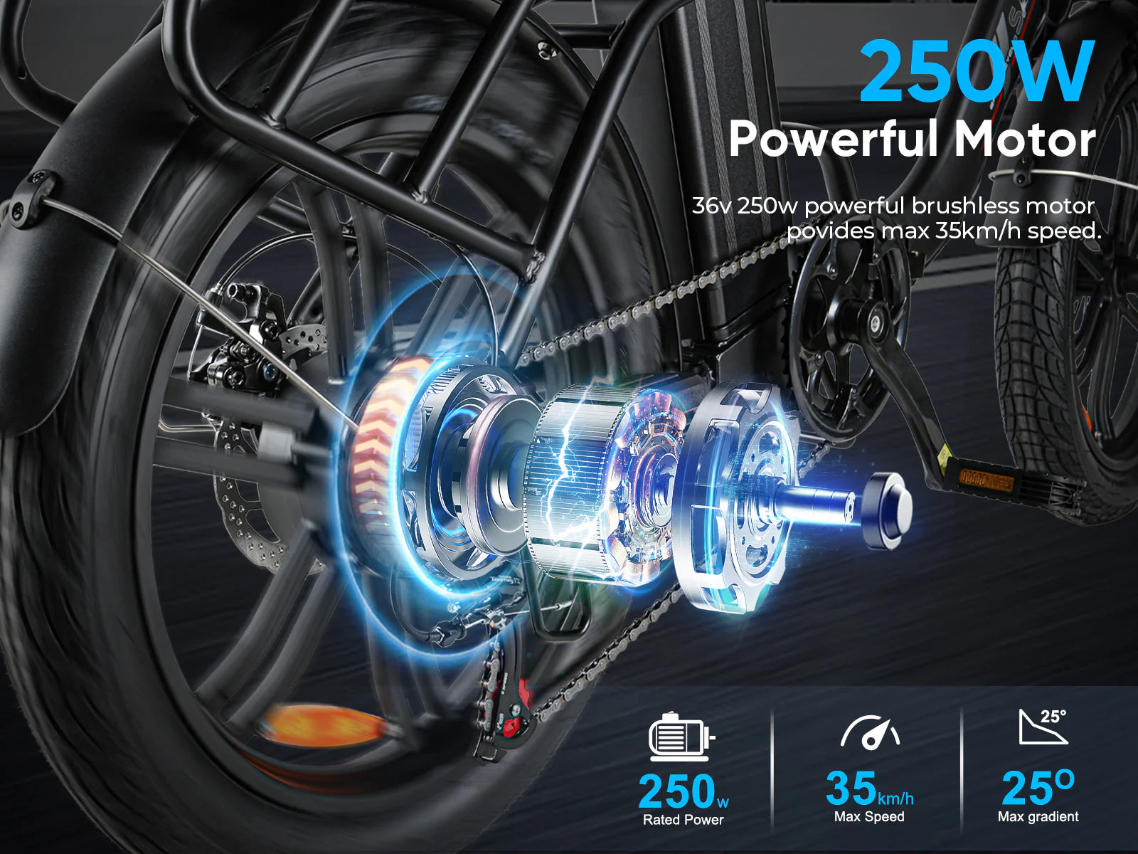 Samebike CY20 Pro Electric Bike 13