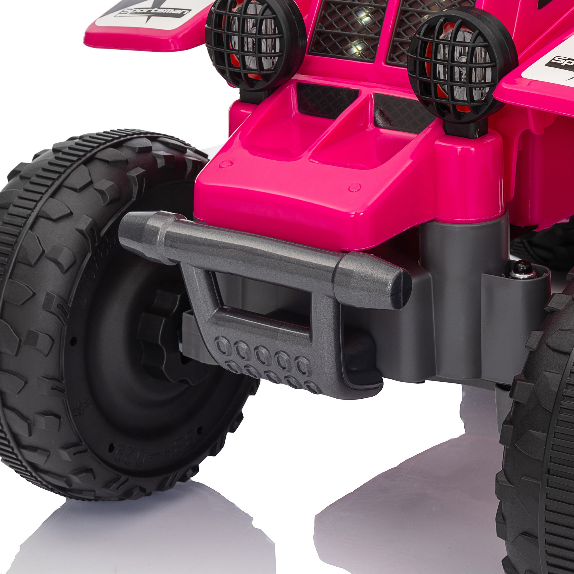 AIYAPLAY 6V Toddler Electric Quad Bike - Black