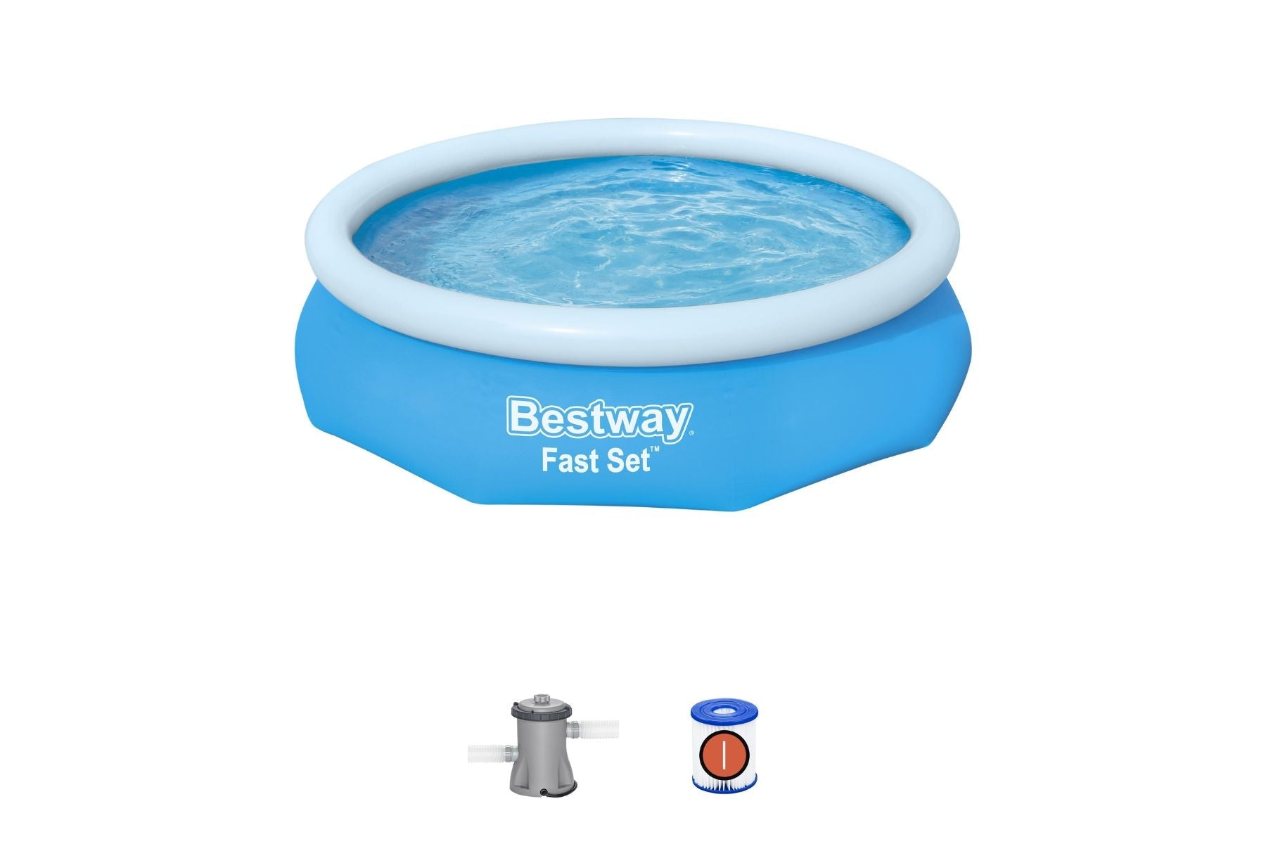 Bestway 10' x 30" Fast Set Pool Set - Bestway manufacturer image 6