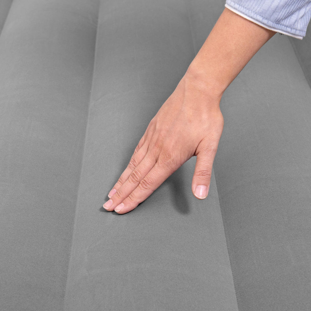 Bestway 80" x 60" TriTech Airbed Queen - Soft Flocked Comfort