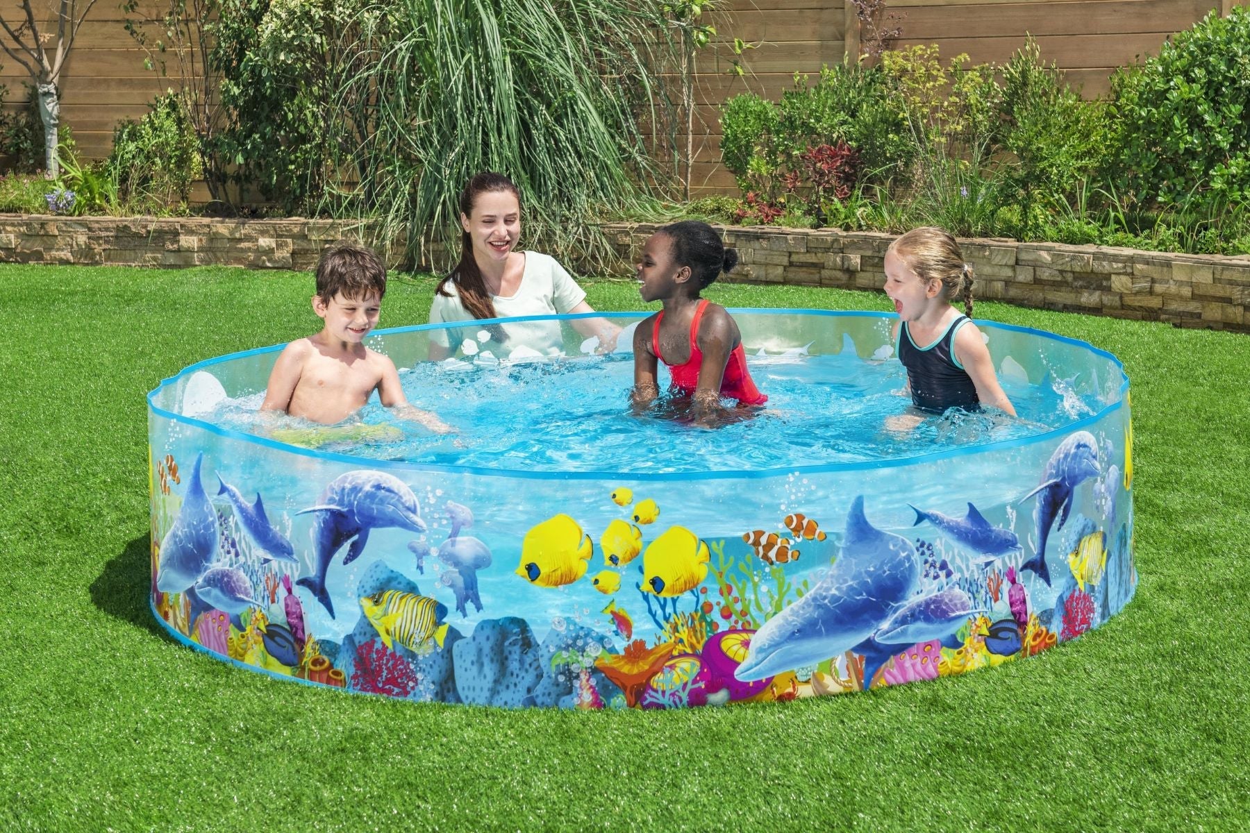 Bestway 96" x 18" Fill 'N Fun Pool - Bestway manufacturer image 3