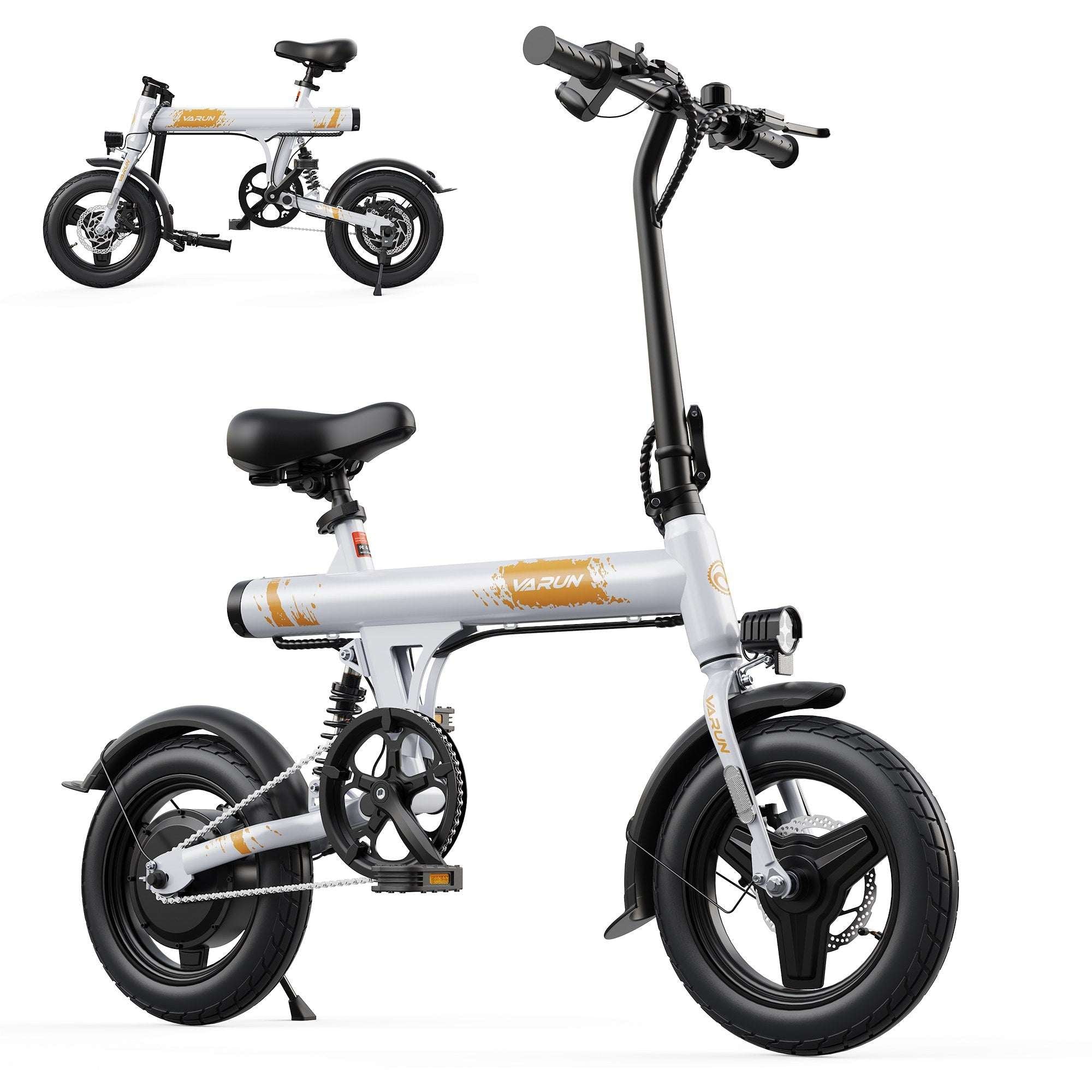 Varun C14-1 Mini Electric Bike 36V 7.8Ah 20MPH 14 Inch E-Bike Varun