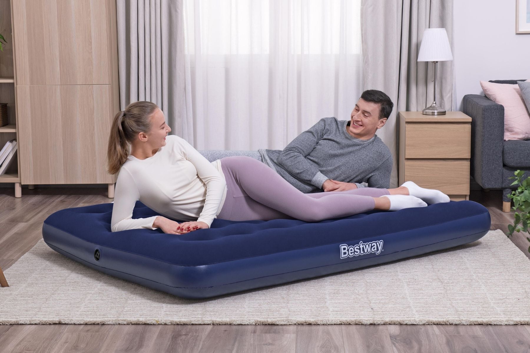 Bestway Double Flocked Airbed