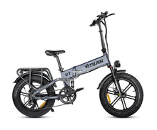 Vitilan V7 750W Folding Full Suspension Fat Tyre Electric Bike – 48V 20Ah