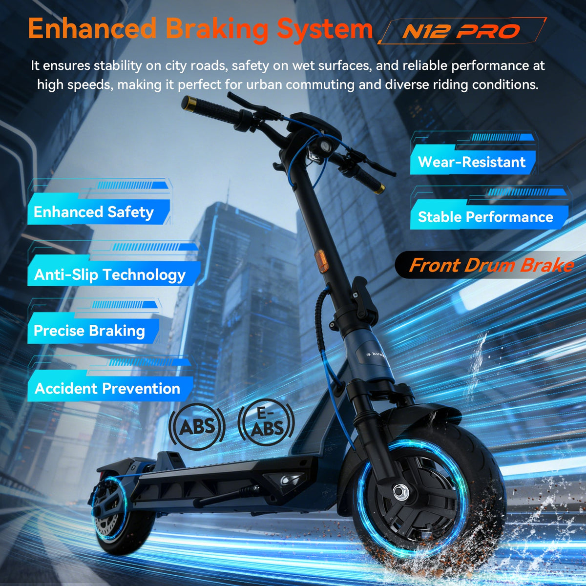 KingSong N12PRO-KSE electric scooter feature image