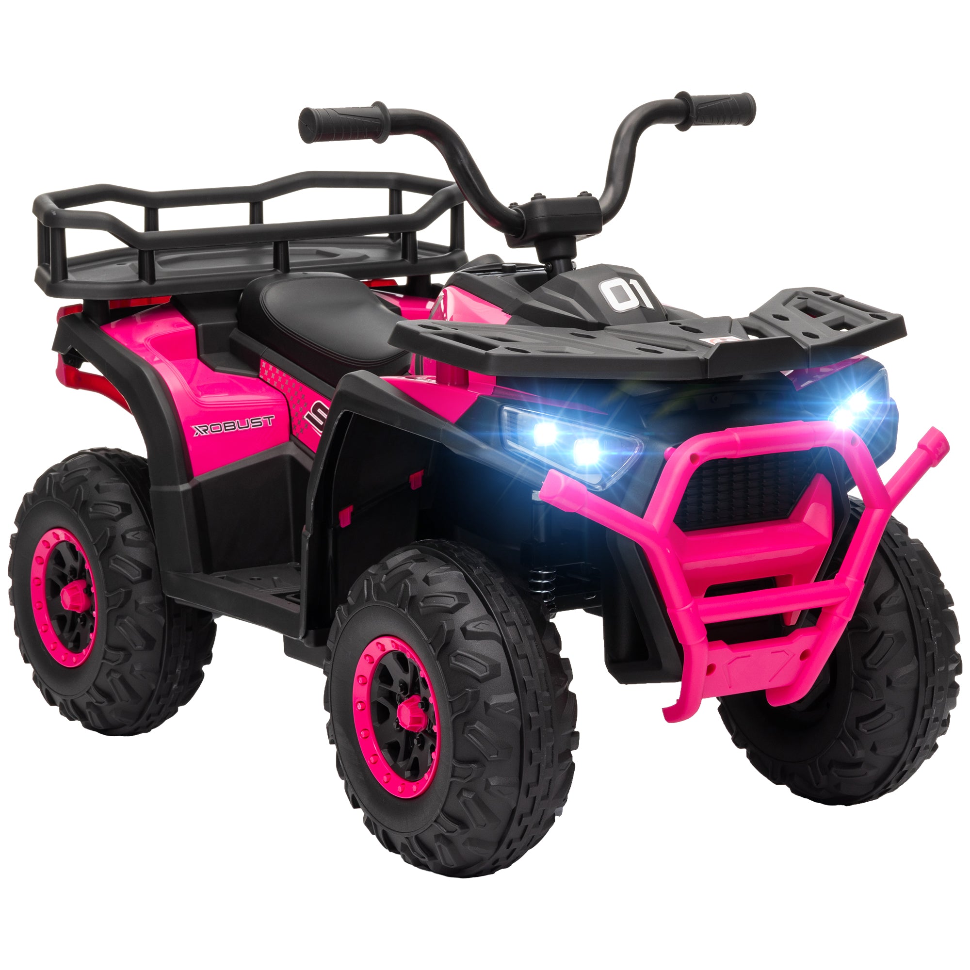AIYAPLAY 12V Kids Electric Quad Bike - Green