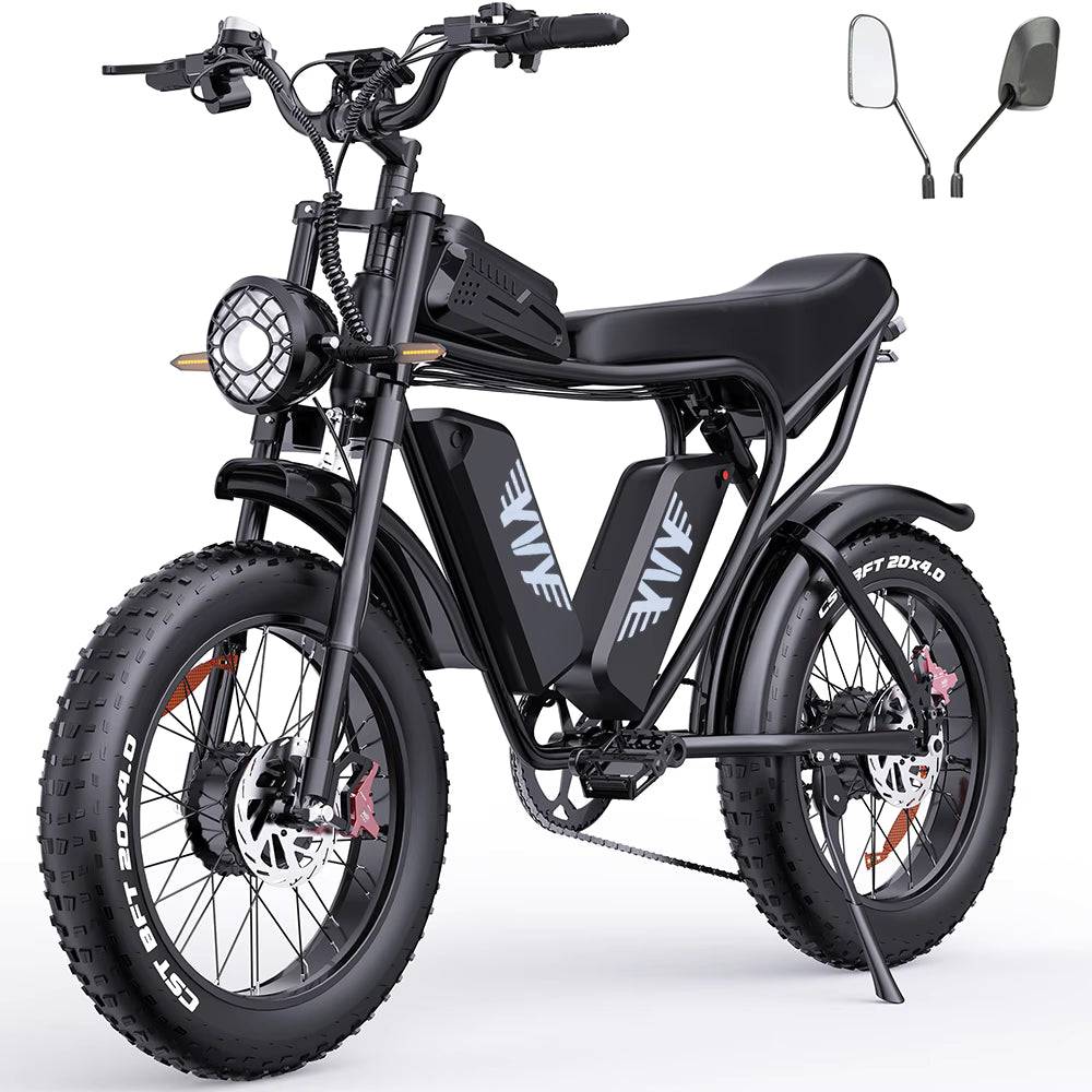 YVY Q20 (C20) PRO Electric Bike 52V 40AH YVY
