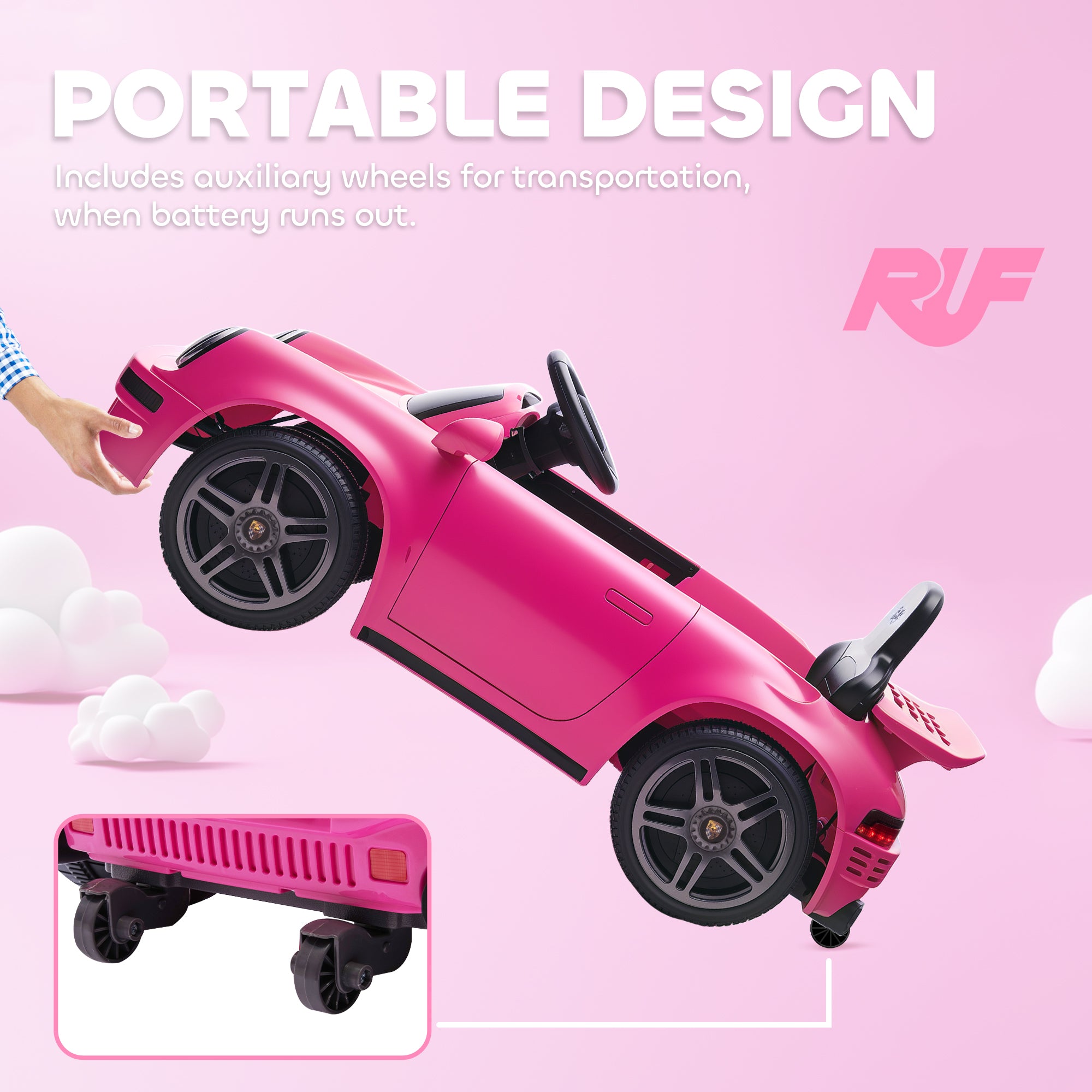 AIYAPLAY RUF CTR Yellowbird Kids Electric Ride-On Car