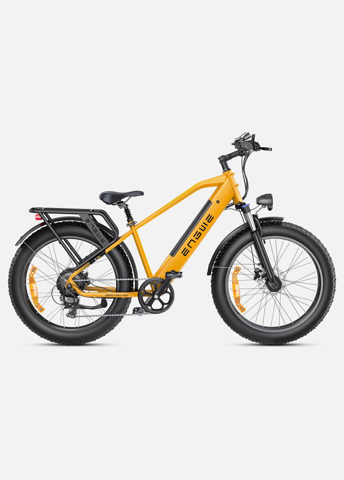 Engwe E26 High Step Bumblebee Yellow Electric Bike - Trail Surge